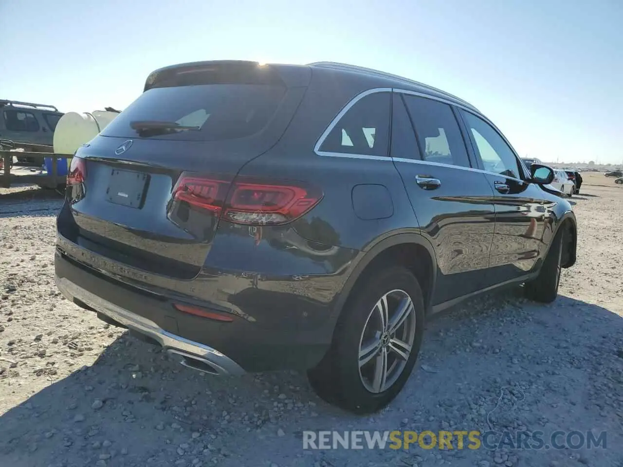 3 fotografías del automóvil dañado W1N0G8DB1NV336734 MERCEDES-BENZ GLC-CLASS 2022