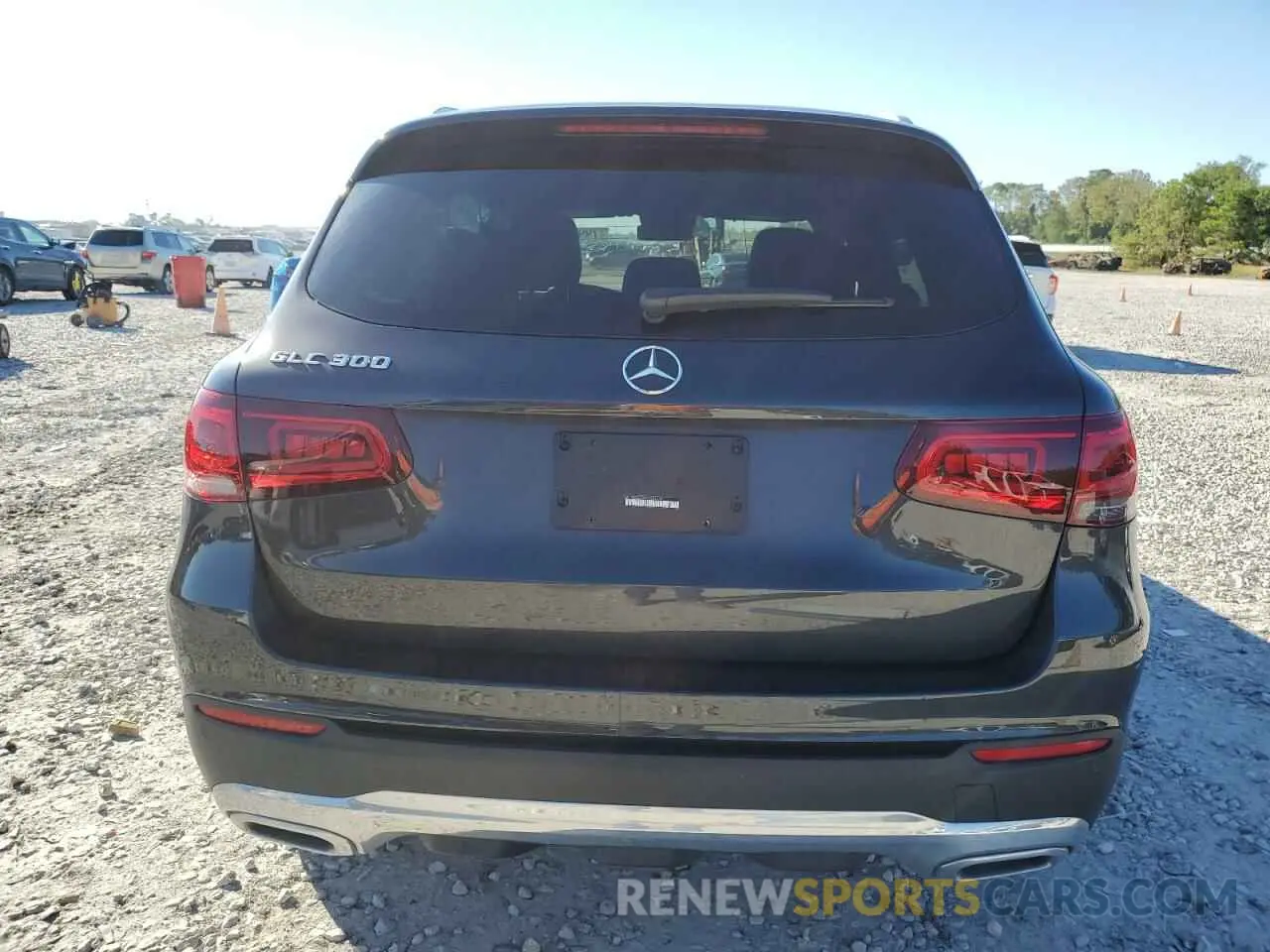 6 fotografías del automóvil dañado W1N0G8DB1NV336734 MERCEDES-BENZ GLC-CLASS 2022