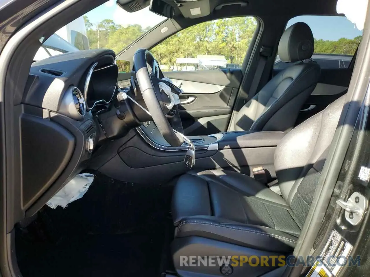7 fotografías del automóvil dañado W1N0G8DB1NV336734 MERCEDES-BENZ GLC-CLASS 2022