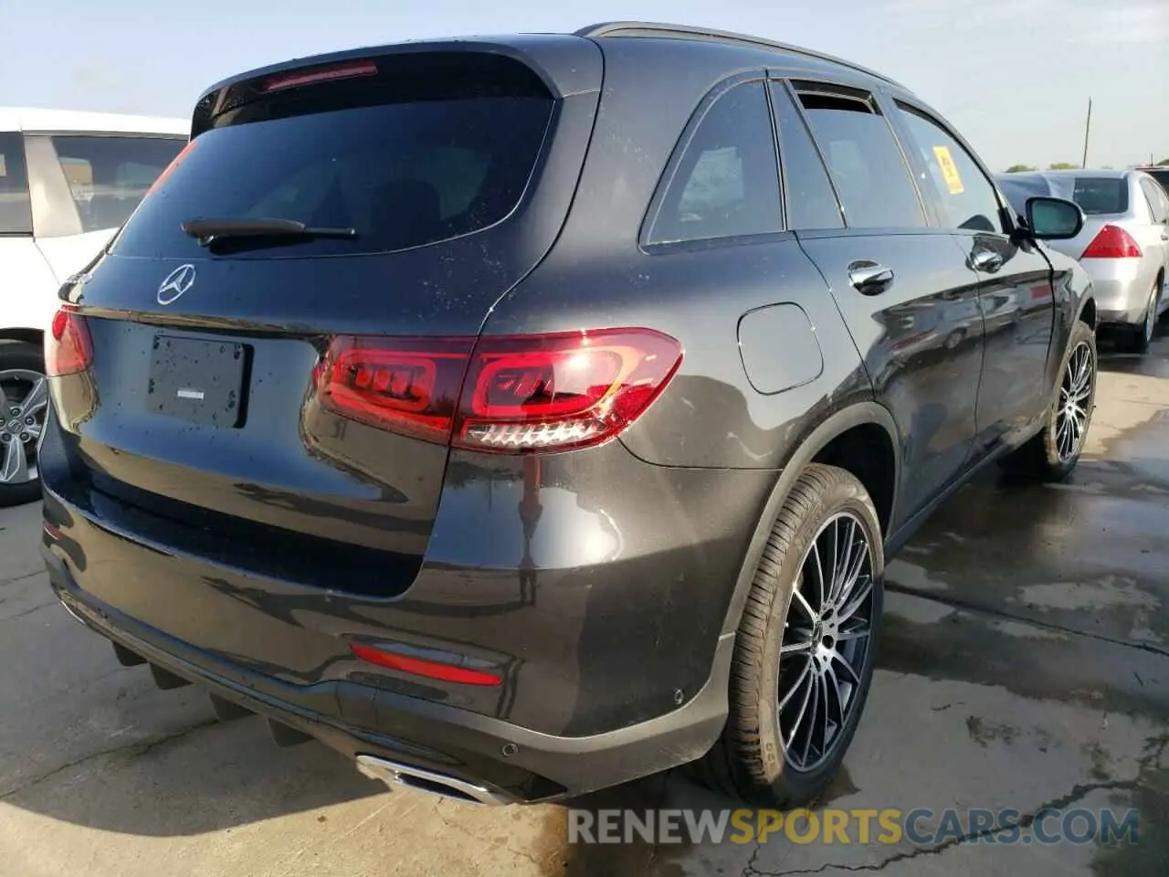 4 fotografías del automóvil dañado W1N0G8DB3NG040179 MERCEDES-BENZ GLC-CLASS 2022