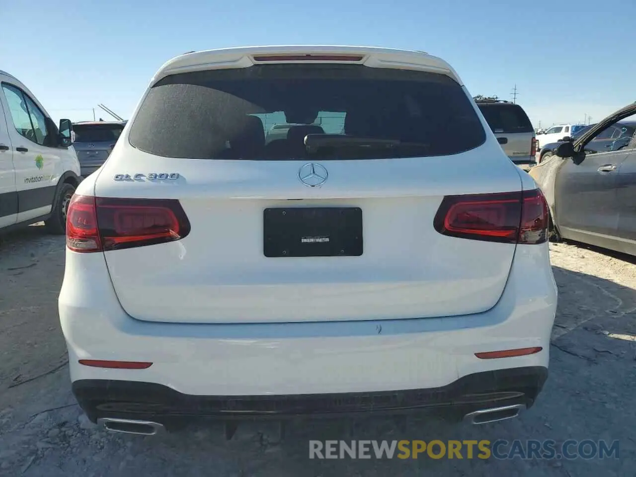 6 fotografías del automóvil dañado W1N0G8DB3NG082884 MERCEDES-BENZ GLC-CLASS 2022