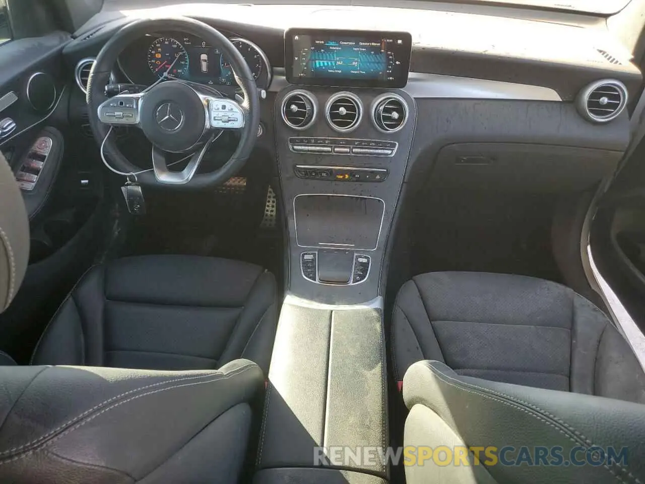 8 fotografías del automóvil dañado W1N0G8DB3NG082884 MERCEDES-BENZ GLC-CLASS 2022