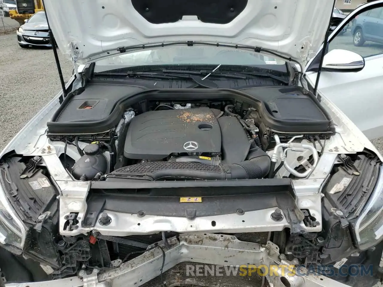 12 fotografías del automóvil dañado W1N0G8DB3NG098423 MERCEDES-BENZ GLC-CLASS 2022