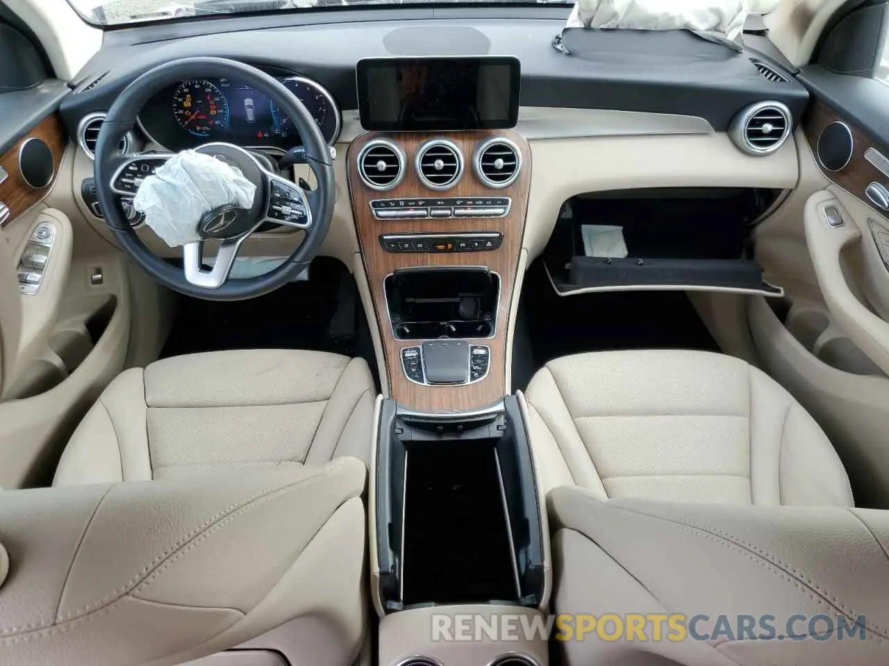 8 fotografías del automóvil dañado W1N0G8DB3NG098423 MERCEDES-BENZ GLC-CLASS 2022
