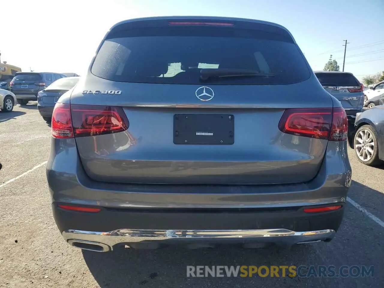6 fotografías del automóvil dañado W1N0G8DB3NV338159 MERCEDES-BENZ GLC-CLASS 2022