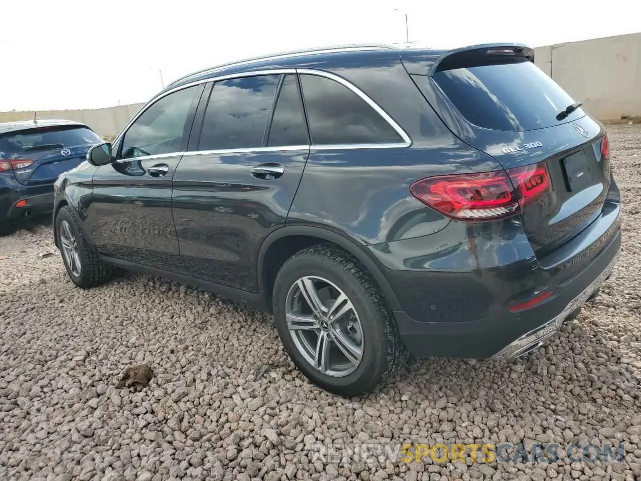 2 fotografías del automóvil dañado W1N0G8DB3NV382744 MERCEDES-BENZ GLC-CLASS 2022
