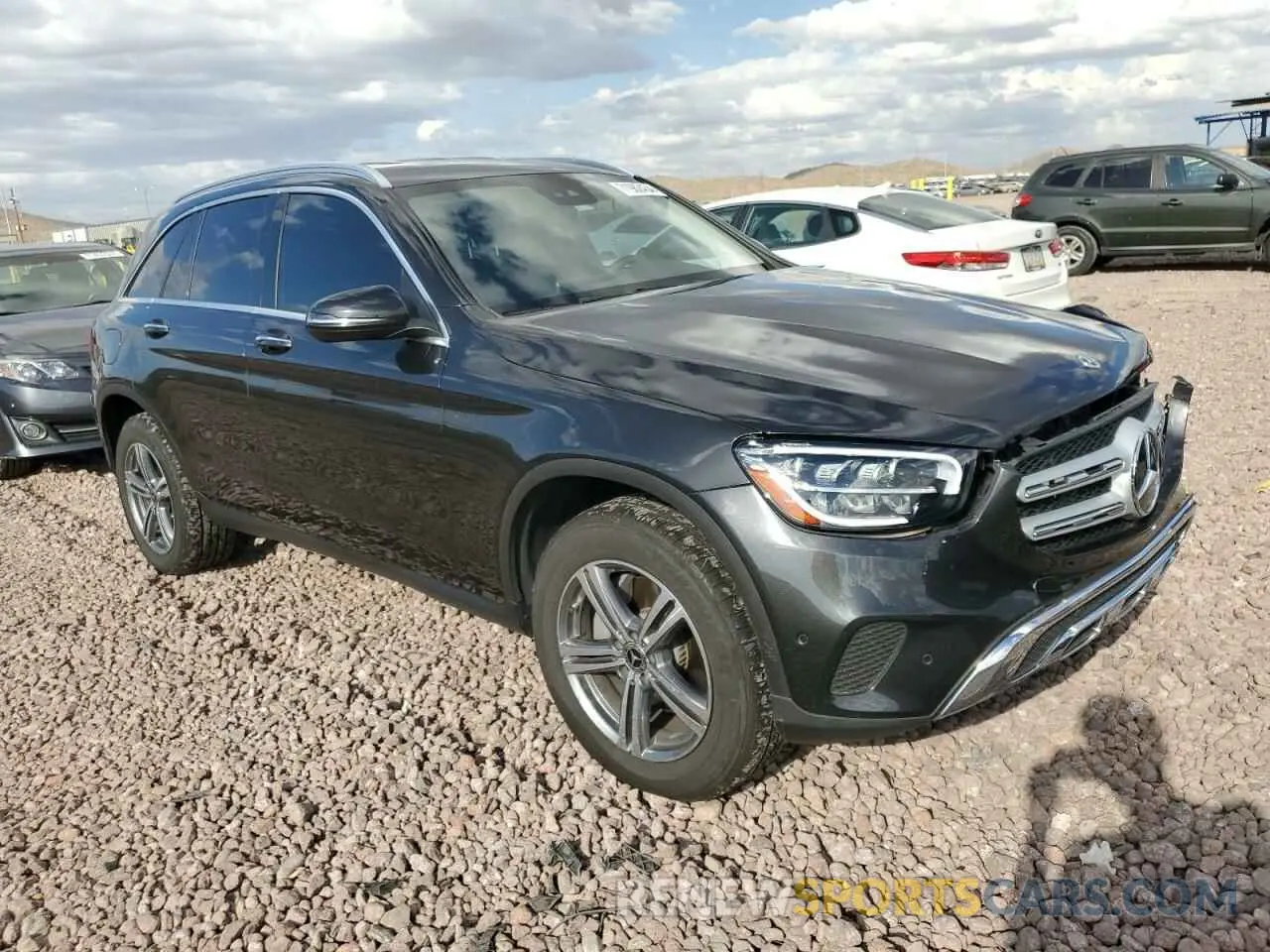 4 fotografías del automóvil dañado W1N0G8DB3NV382744 MERCEDES-BENZ GLC-CLASS 2022