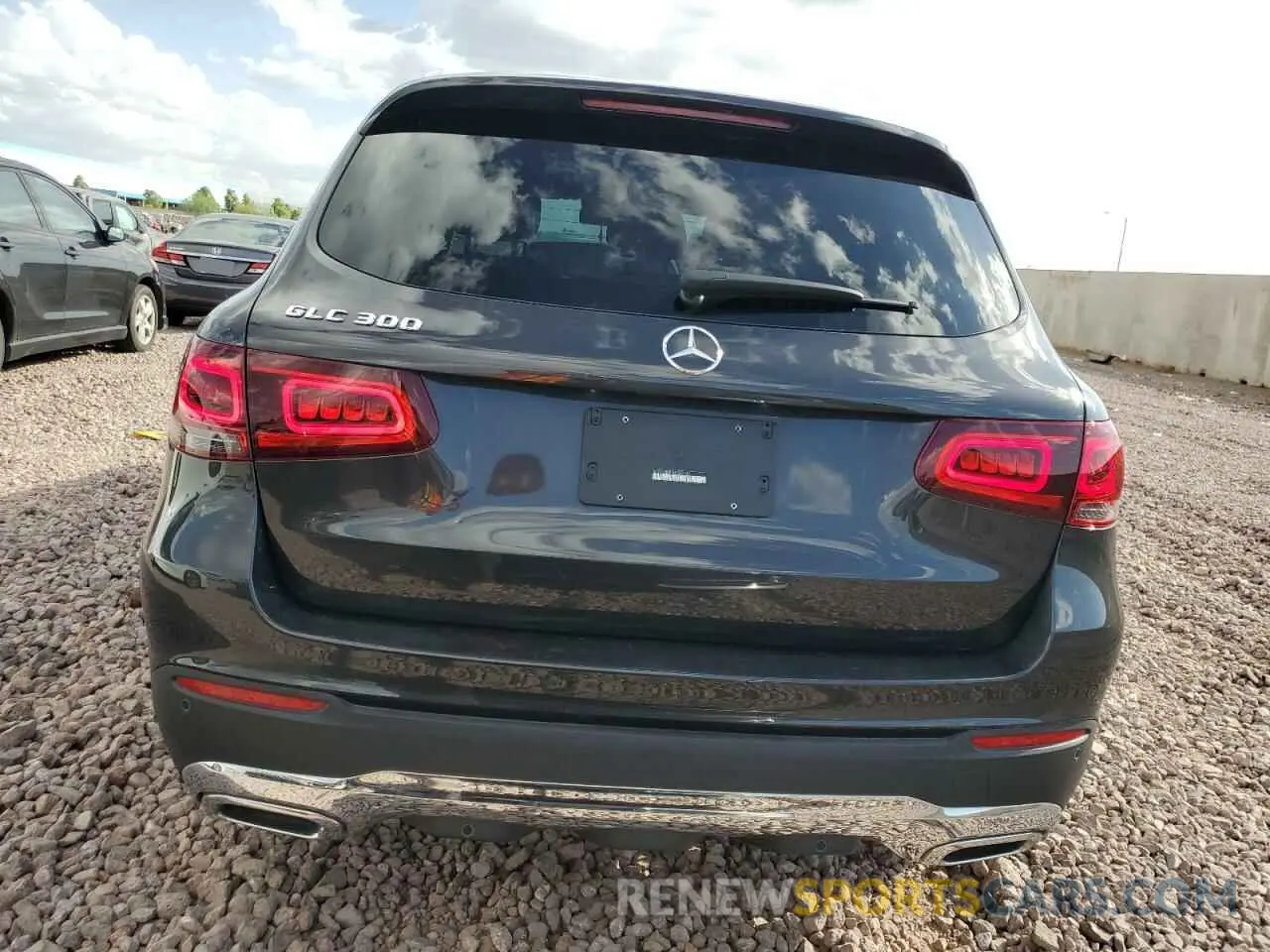 6 fotografías del automóvil dañado W1N0G8DB3NV382744 MERCEDES-BENZ GLC-CLASS 2022