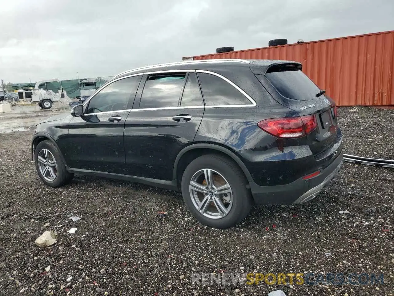 2 fotografías del automóvil dañado W1N0G8DB4NG080996 MERCEDES-BENZ GLC-CLASS 2022