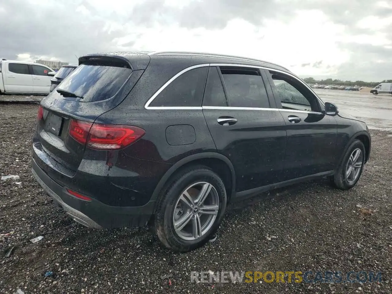 3 fotografías del automóvil dañado W1N0G8DB4NG080996 MERCEDES-BENZ GLC-CLASS 2022