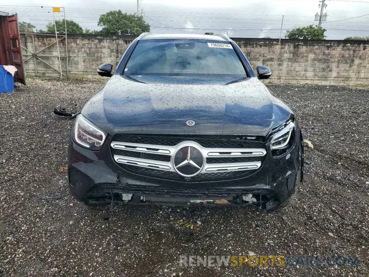5 fotografías del automóvil dañado W1N0G8DB4NG080996 MERCEDES-BENZ GLC-CLASS 2022