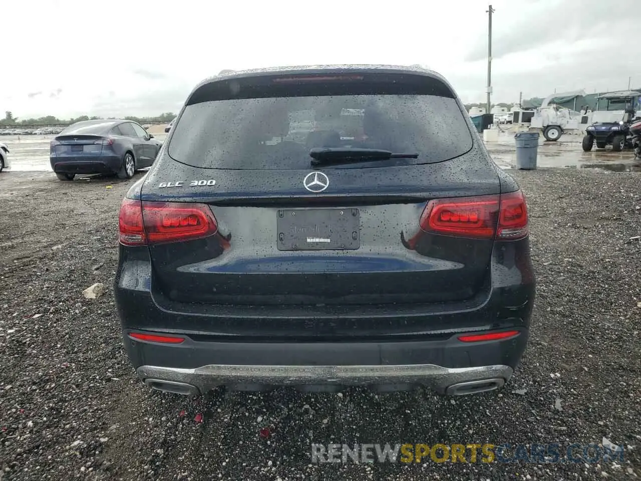 6 fotografías del automóvil dañado W1N0G8DB4NG080996 MERCEDES-BENZ GLC-CLASS 2022