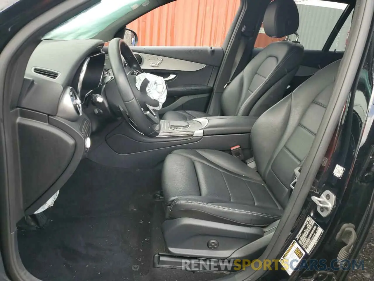 7 fotografías del automóvil dañado W1N0G8DB4NG080996 MERCEDES-BENZ GLC-CLASS 2022