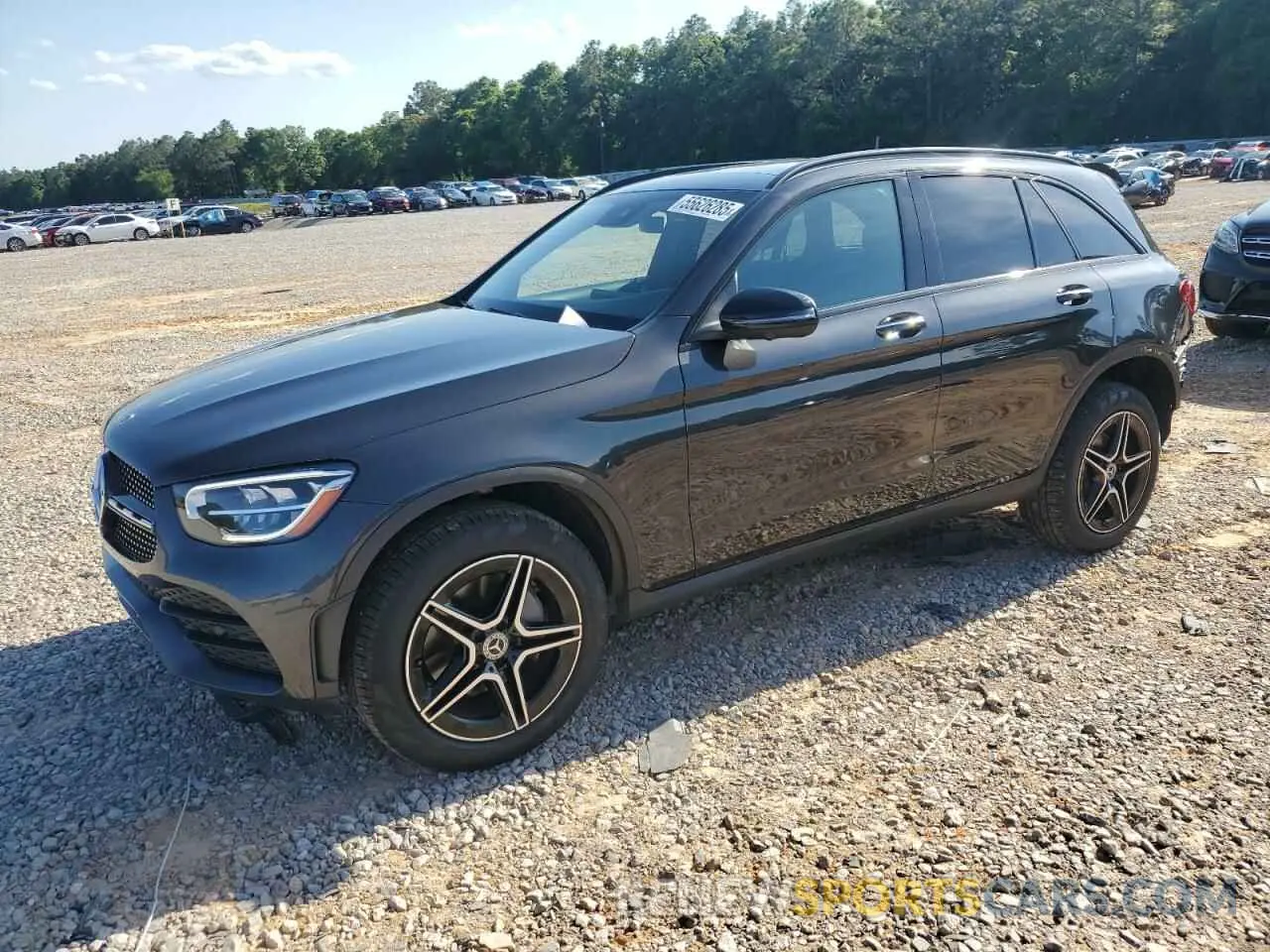 1 fotografías del automóvil dañado W1N0G8DB4NV326568 MERCEDES-BENZ GLC-CLASS 2022