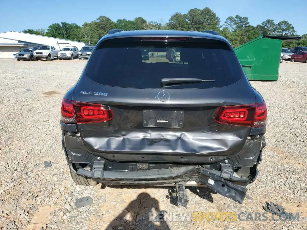 6 fotografías del automóvil dañado W1N0G8DB4NV326568 MERCEDES-BENZ GLC-CLASS 2022