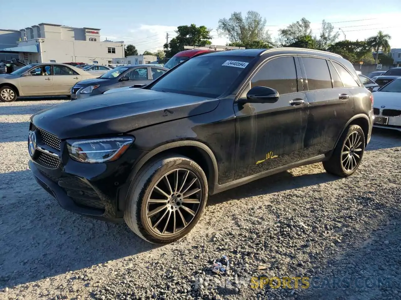 1 fotografías del automóvil dañado W1N0G8DB4NV361868 MERCEDES-BENZ GLC-CLASS 2022