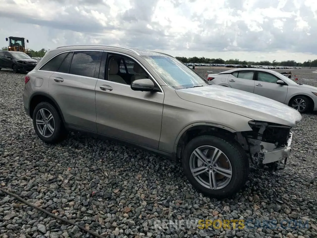 4 fotografías del automóvil dañado W1N0G8DB4NV384292 MERCEDES-BENZ GLC-CLASS 2022