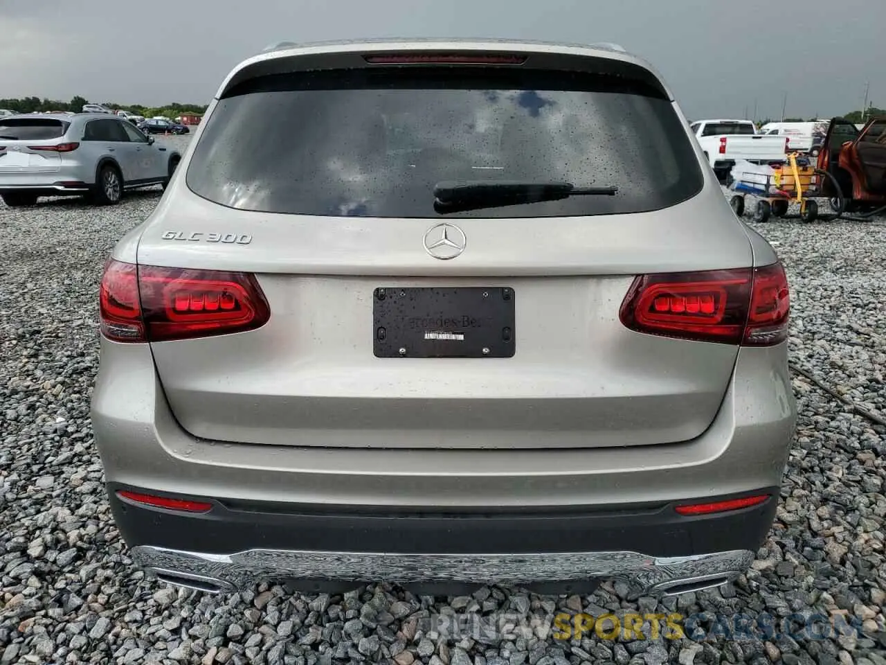6 fotografías del automóvil dañado W1N0G8DB4NV384292 MERCEDES-BENZ GLC-CLASS 2022