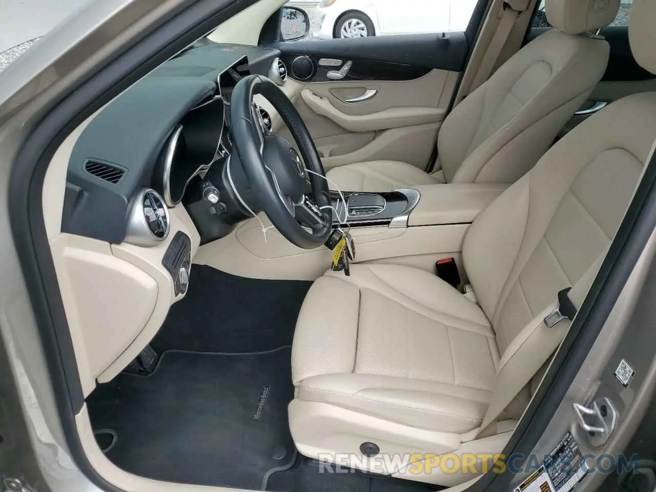 7 fotografías del automóvil dañado W1N0G8DB4NV384292 MERCEDES-BENZ GLC-CLASS 2022