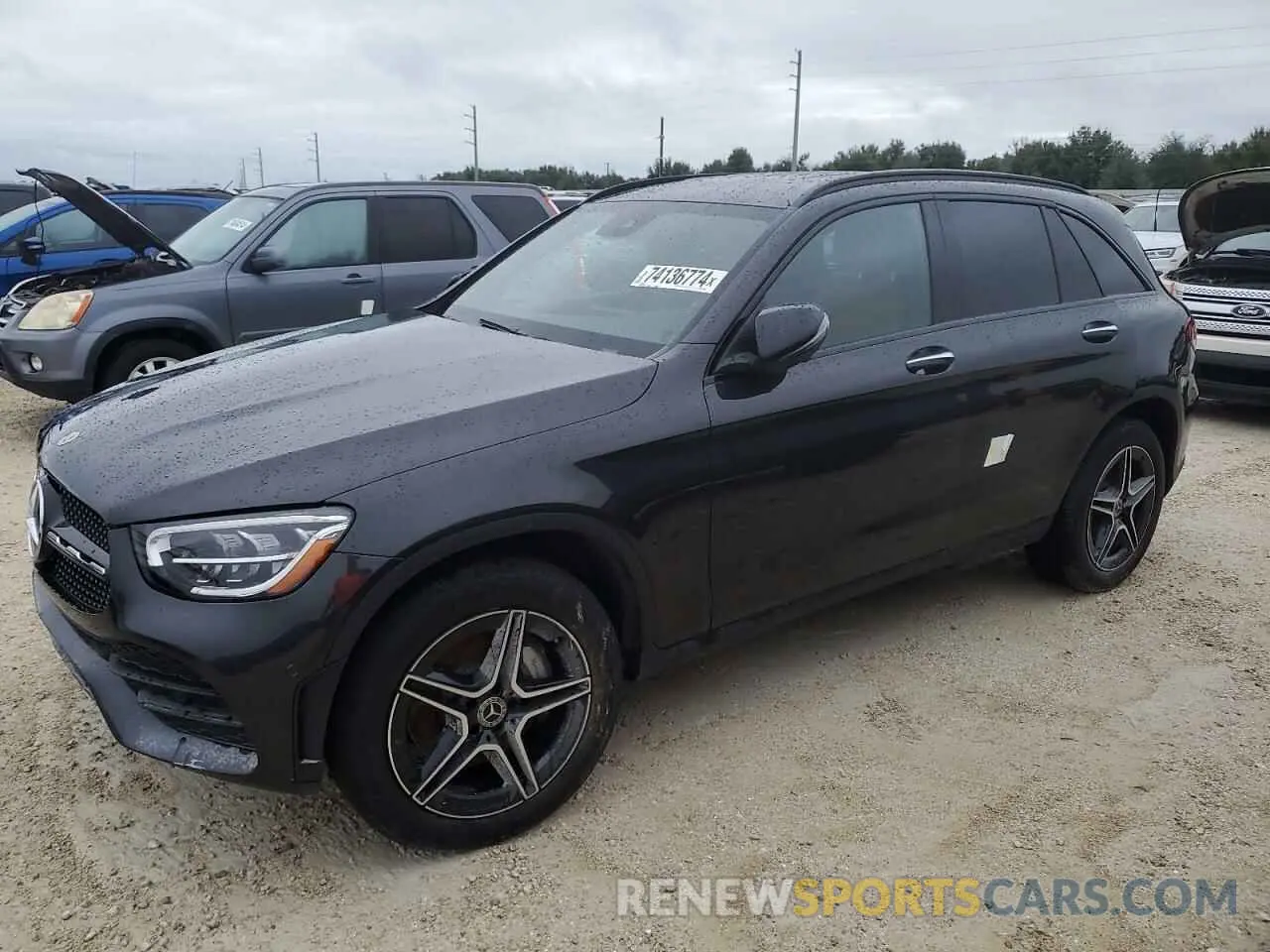 1 fotografías del automóvil dañado W1N0G8DB5NG077427 MERCEDES-BENZ GLC-CLASS 2022