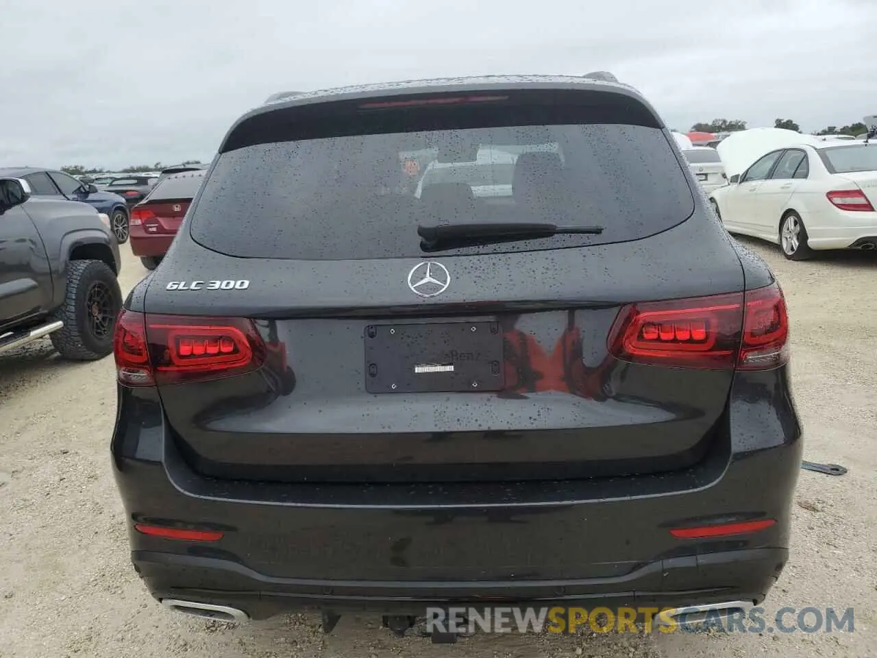 6 fotografías del automóvil dañado W1N0G8DB5NG077427 MERCEDES-BENZ GLC-CLASS 2022