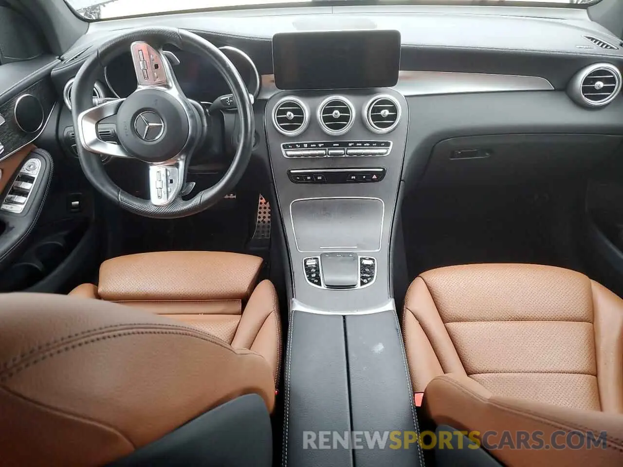 8 fotografías del automóvil dañado W1N0G8DB5NG077427 MERCEDES-BENZ GLC-CLASS 2022