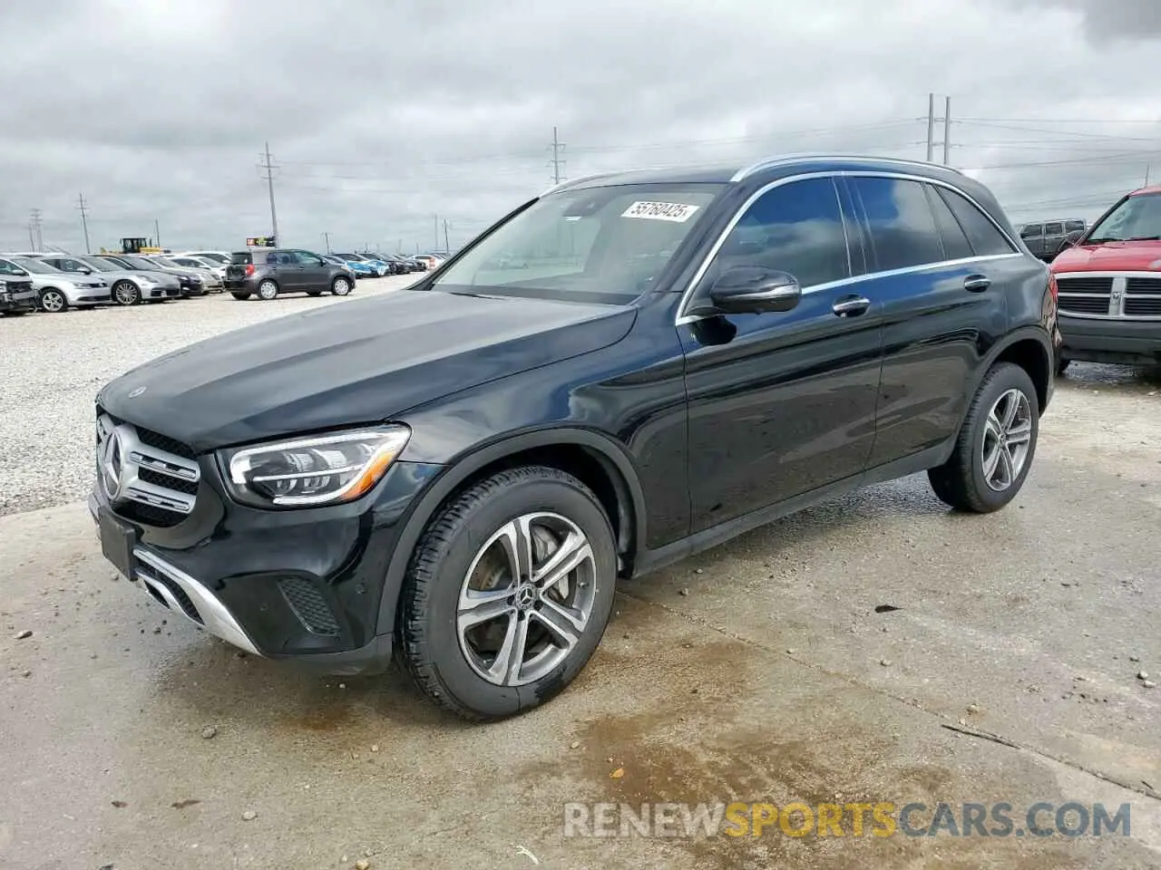 1 fotografías del automóvil dañado W1N0G8DB5NG109339 MERCEDES-BENZ GLC-CLASS 2022