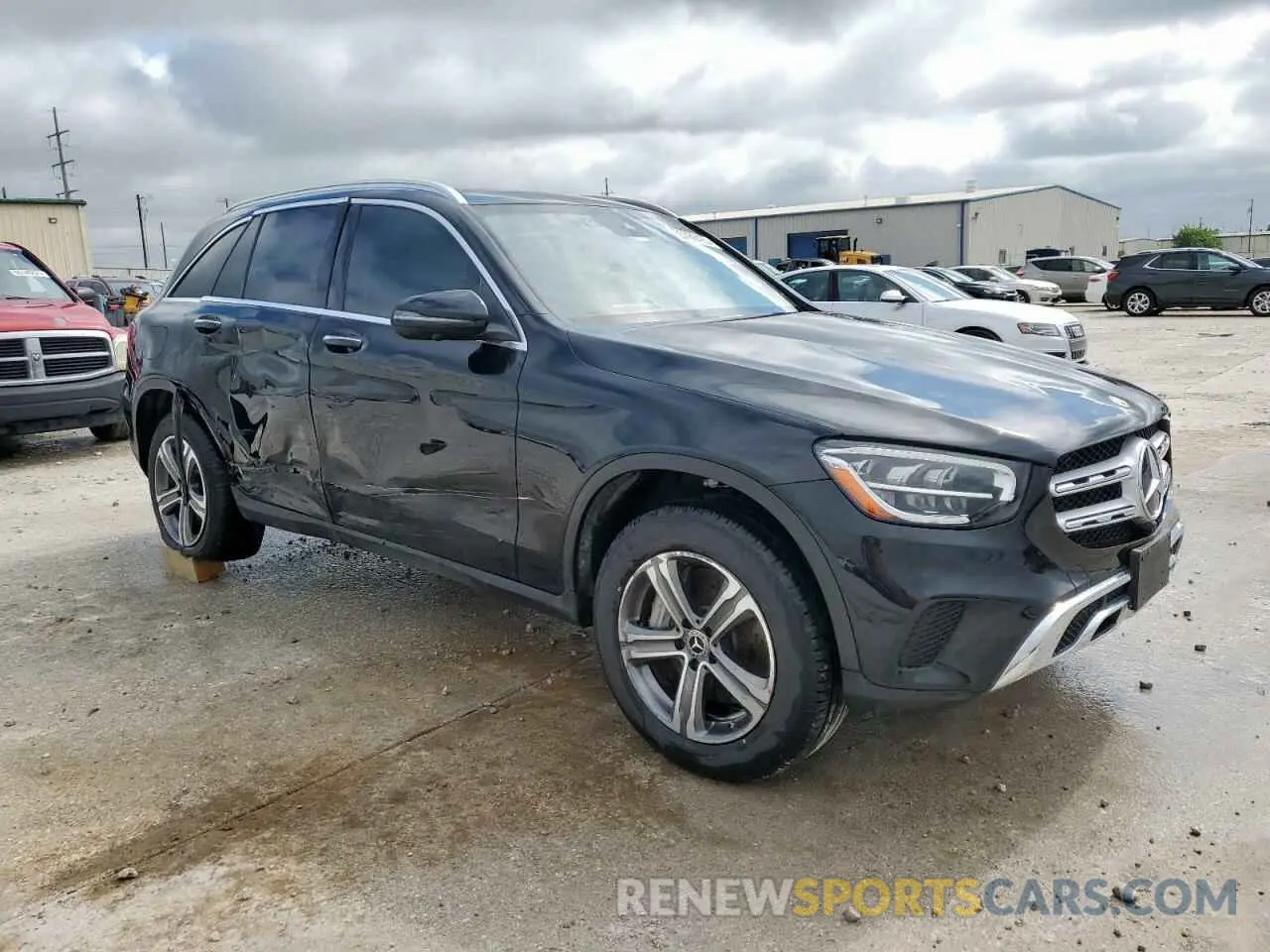 4 fotografías del automóvil dañado W1N0G8DB5NG109339 MERCEDES-BENZ GLC-CLASS 2022