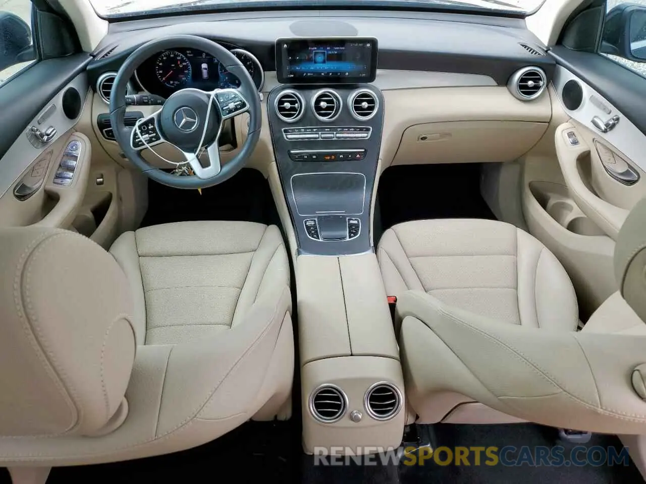 8 fotografías del automóvil dañado W1N0G8DB5NG109339 MERCEDES-BENZ GLC-CLASS 2022