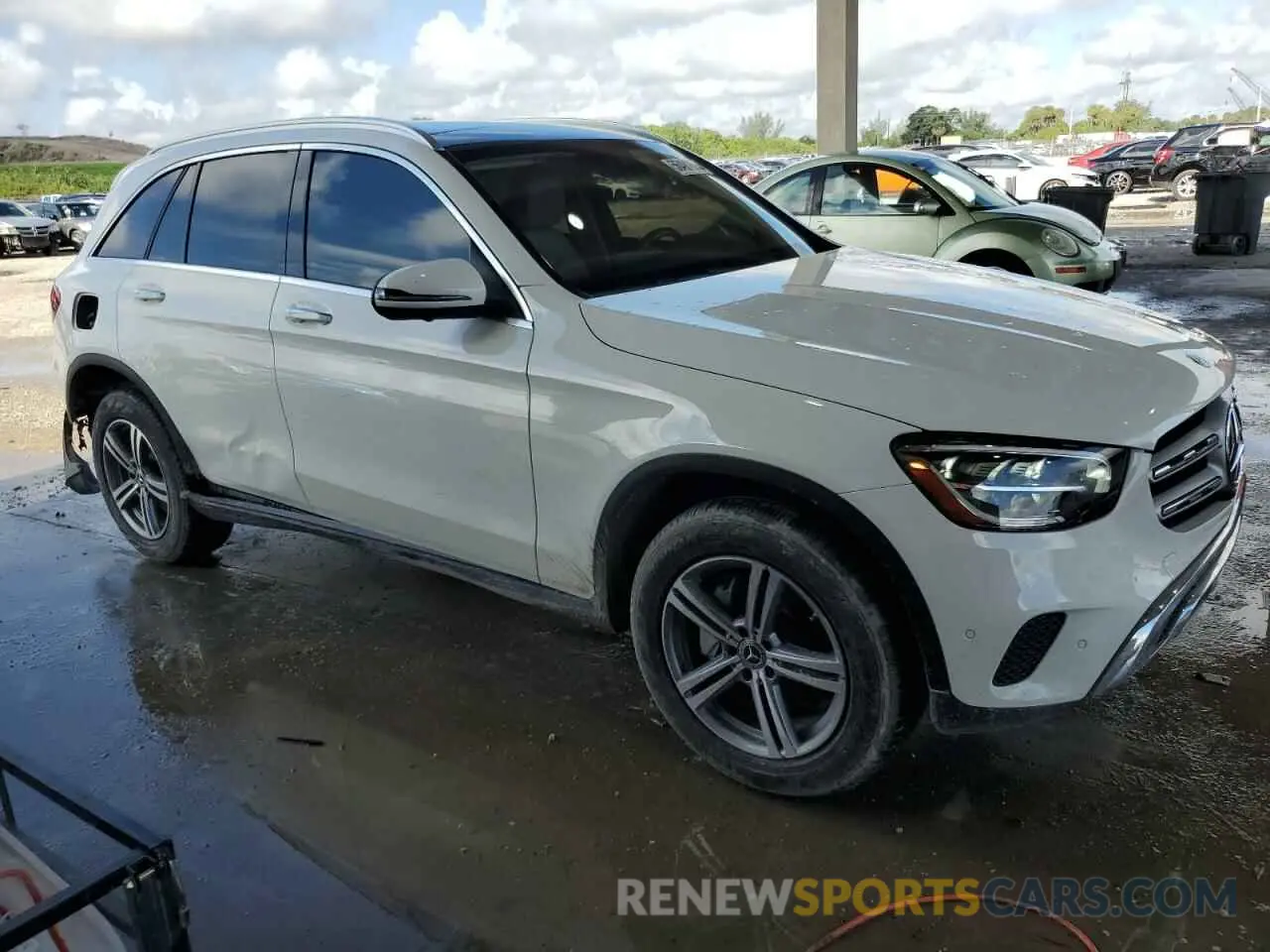 4 fotografías del automóvil dañado W1N0G8DB6NV366313 MERCEDES-BENZ GLC-CLASS 2022