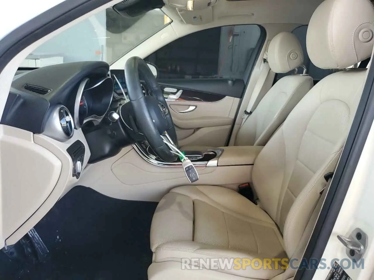 7 fotografías del automóvil dañado W1N0G8DB6NV366313 MERCEDES-BENZ GLC-CLASS 2022