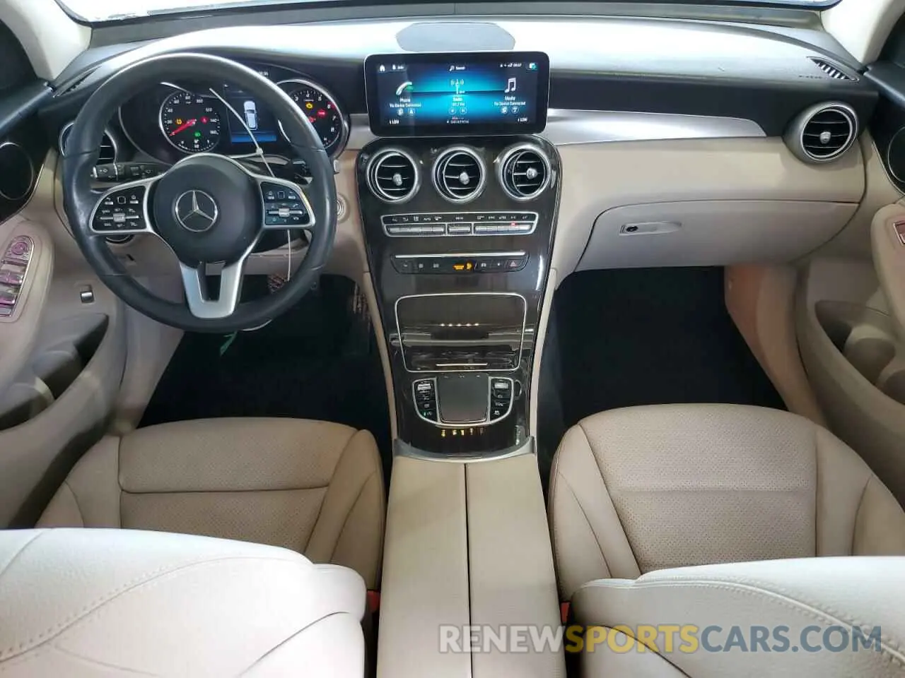 8 fotografías del automóvil dañado W1N0G8DB6NV366313 MERCEDES-BENZ GLC-CLASS 2022
