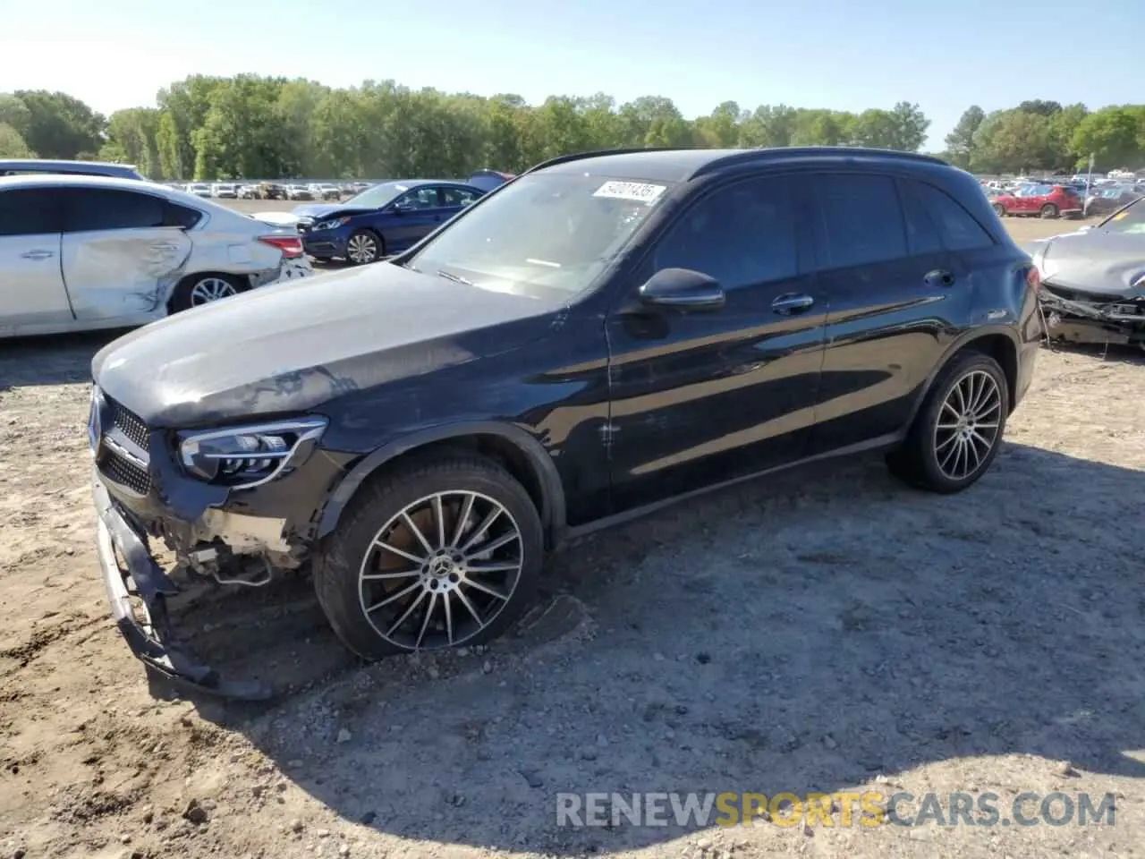 1 fotografías del automóvil dañado W1N0G8DB8NG058810 MERCEDES-BENZ GLC-CLASS 2022