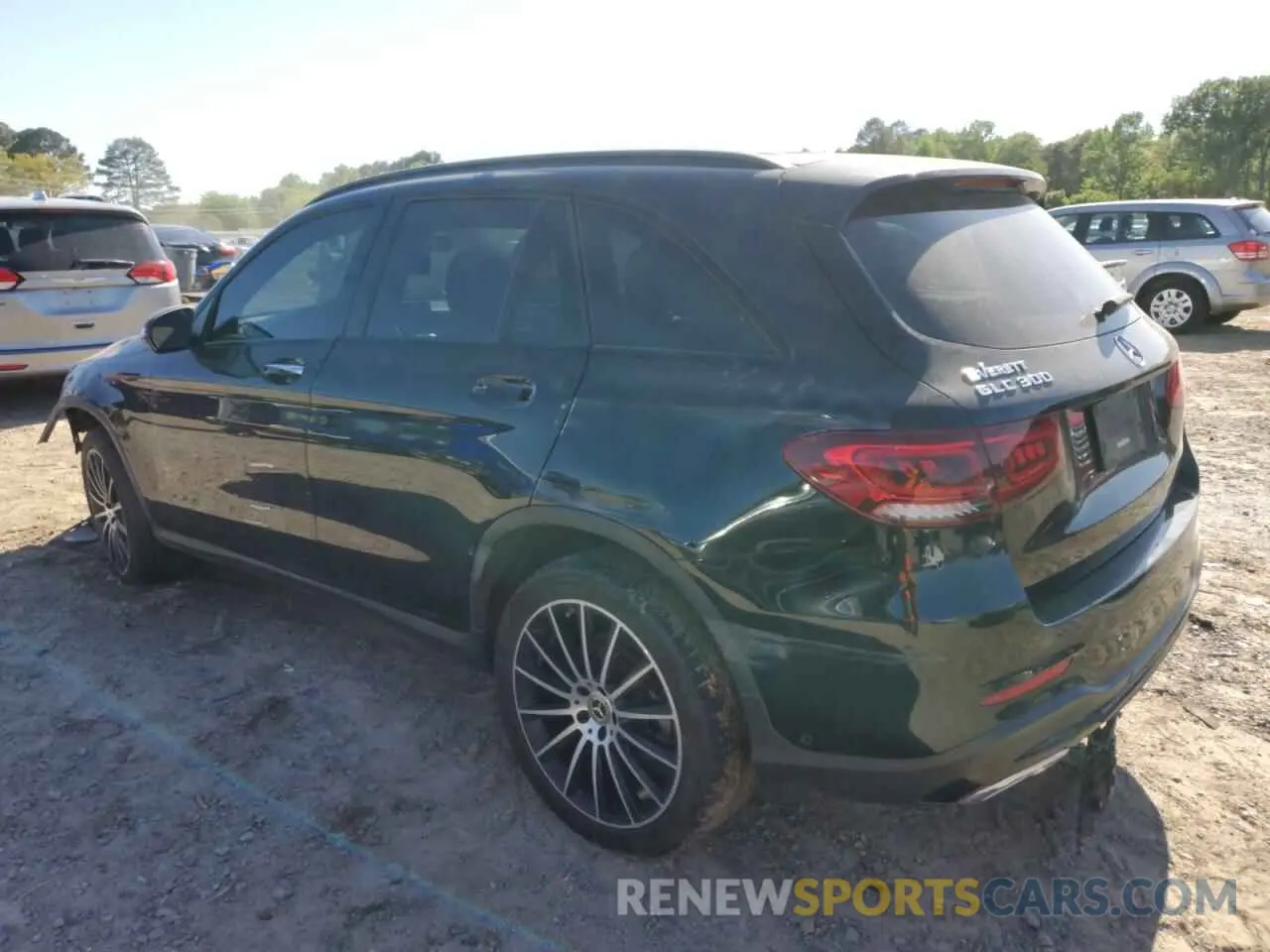 2 fotografías del automóvil dañado W1N0G8DB8NG058810 MERCEDES-BENZ GLC-CLASS 2022