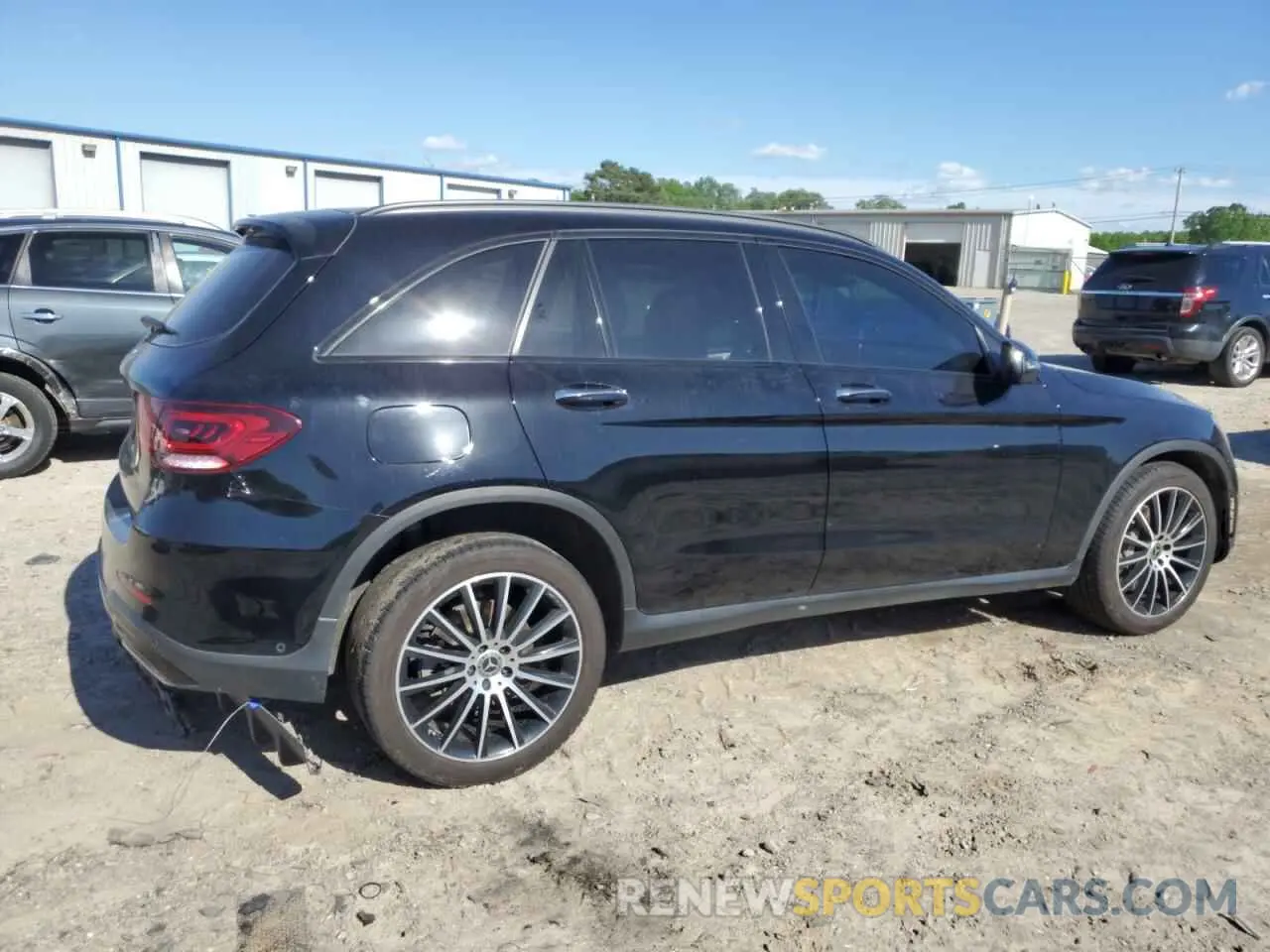 3 fotografías del automóvil dañado W1N0G8DB8NG058810 MERCEDES-BENZ GLC-CLASS 2022