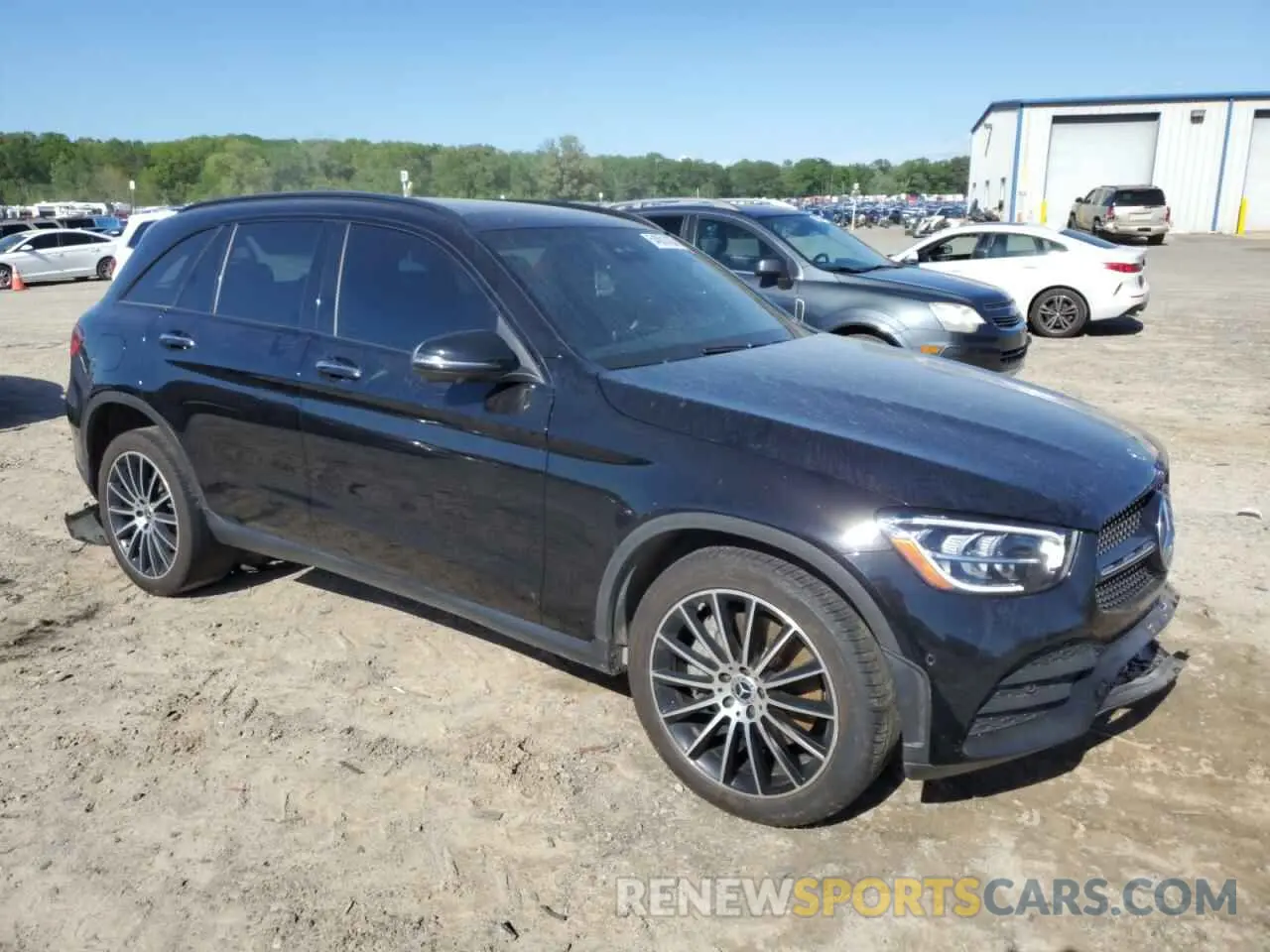 4 fotografías del automóvil dañado W1N0G8DB8NG058810 MERCEDES-BENZ GLC-CLASS 2022