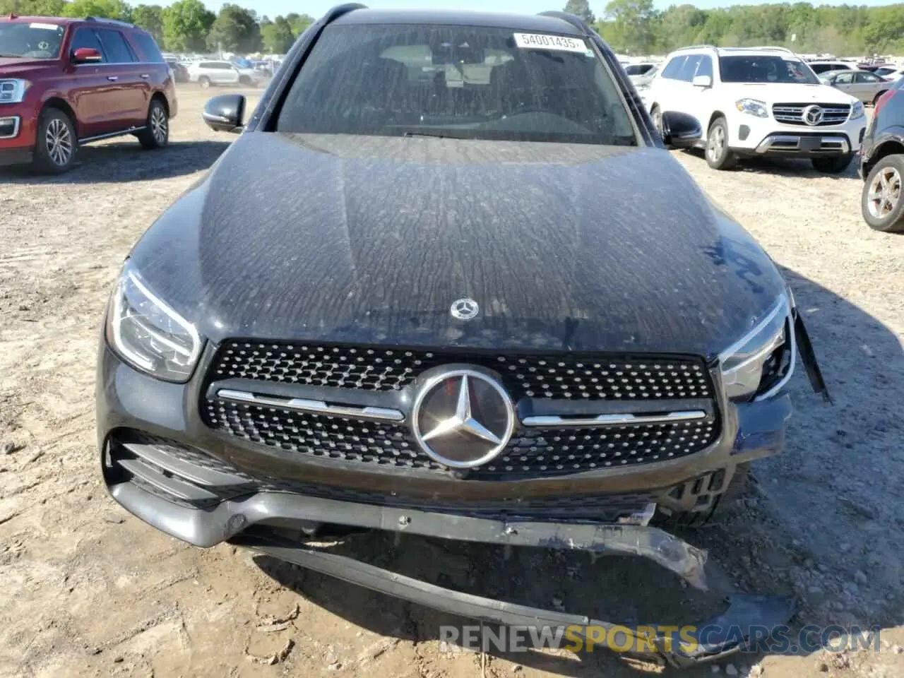 5 fotografías del automóvil dañado W1N0G8DB8NG058810 MERCEDES-BENZ GLC-CLASS 2022