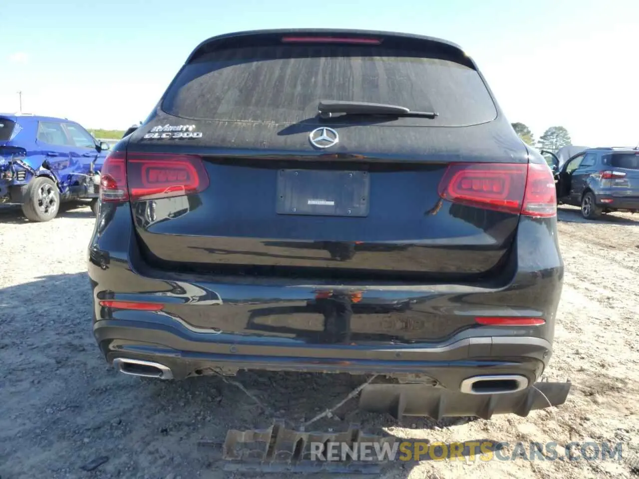 6 fotografías del automóvil dañado W1N0G8DB8NG058810 MERCEDES-BENZ GLC-CLASS 2022