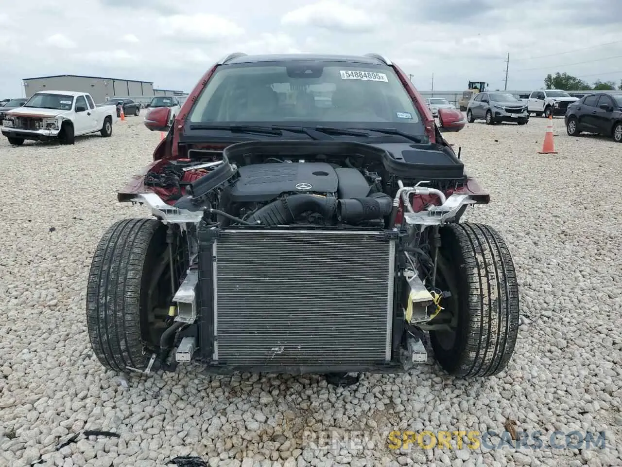 5 fotografías del automóvil dañado W1N0G8DB8NV389091 MERCEDES-BENZ GLC-CLASS 2022