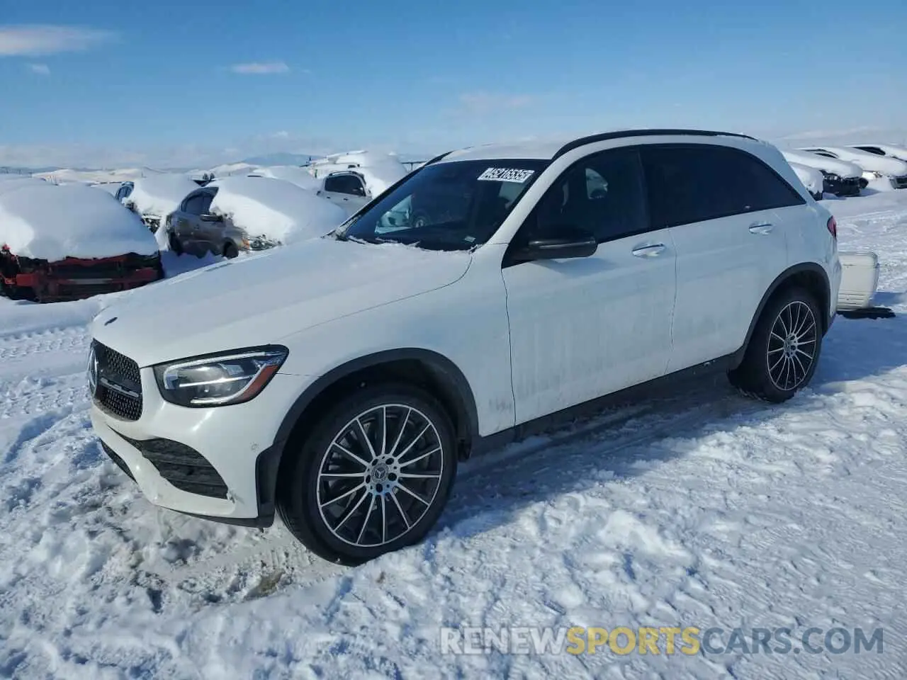 1 fotografías del automóvil dañado W1N0G8DB8NV391536 MERCEDES-BENZ GLC-CLASS 2022