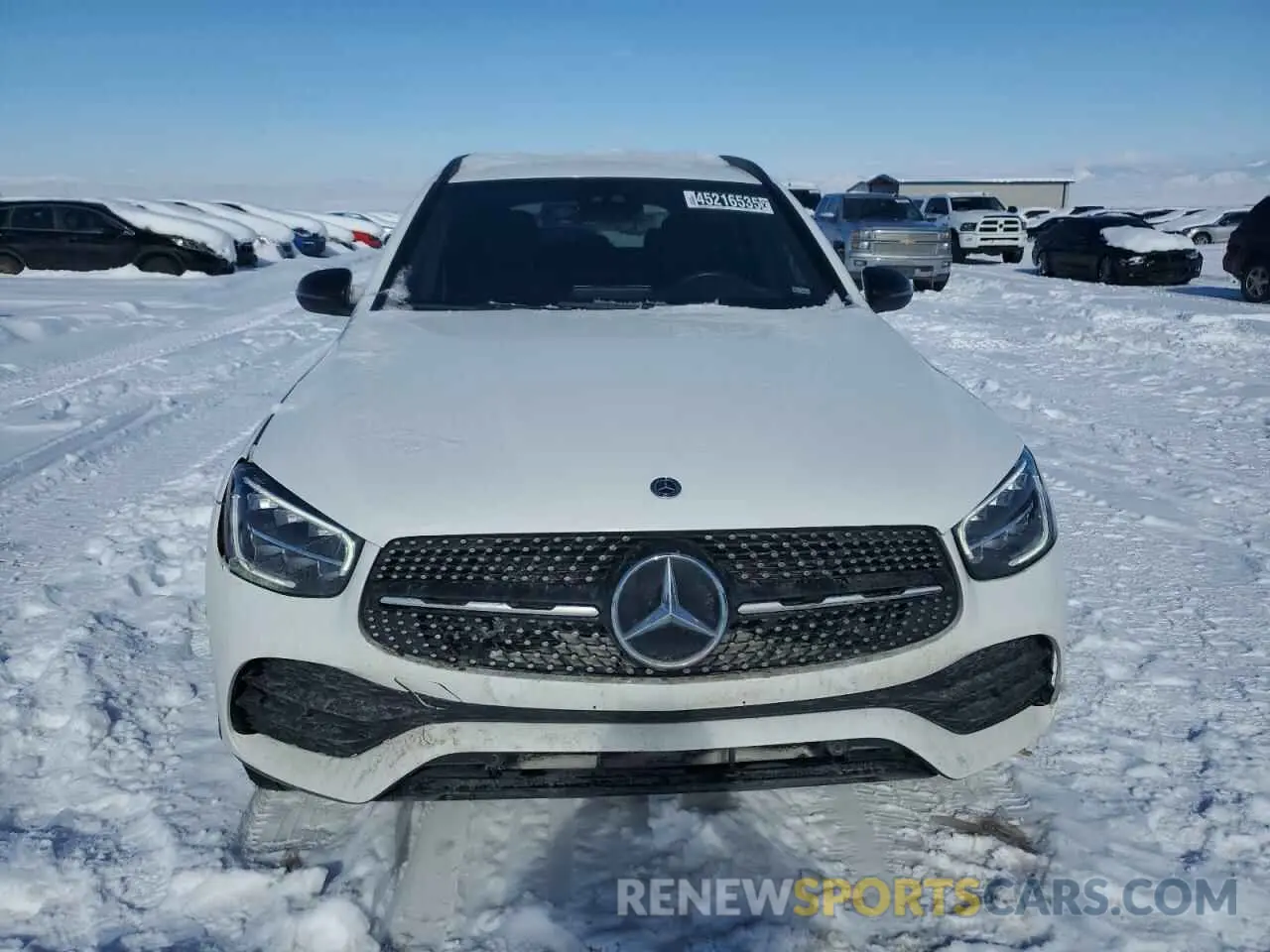 5 fotografías del automóvil dañado W1N0G8DB8NV391536 MERCEDES-BENZ GLC-CLASS 2022