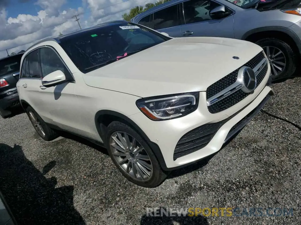 4 fotografías del automóvil dañado W1N0G8DB9NG020180 MERCEDES-BENZ GLC-CLASS 2022