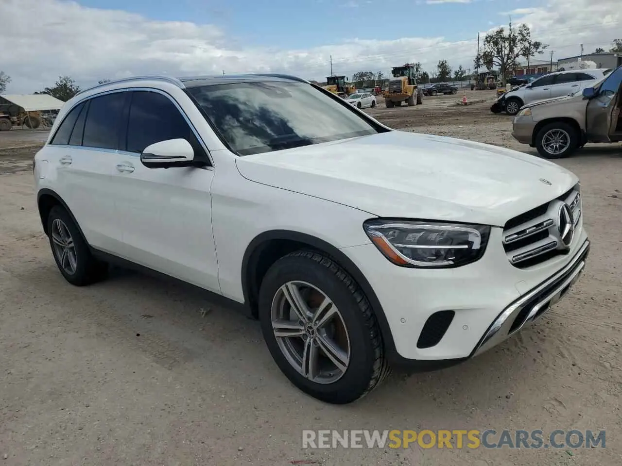 4 fotografías del automóvil dañado W1N0G8DB9NV331233 MERCEDES-BENZ GLC-CLASS 2022