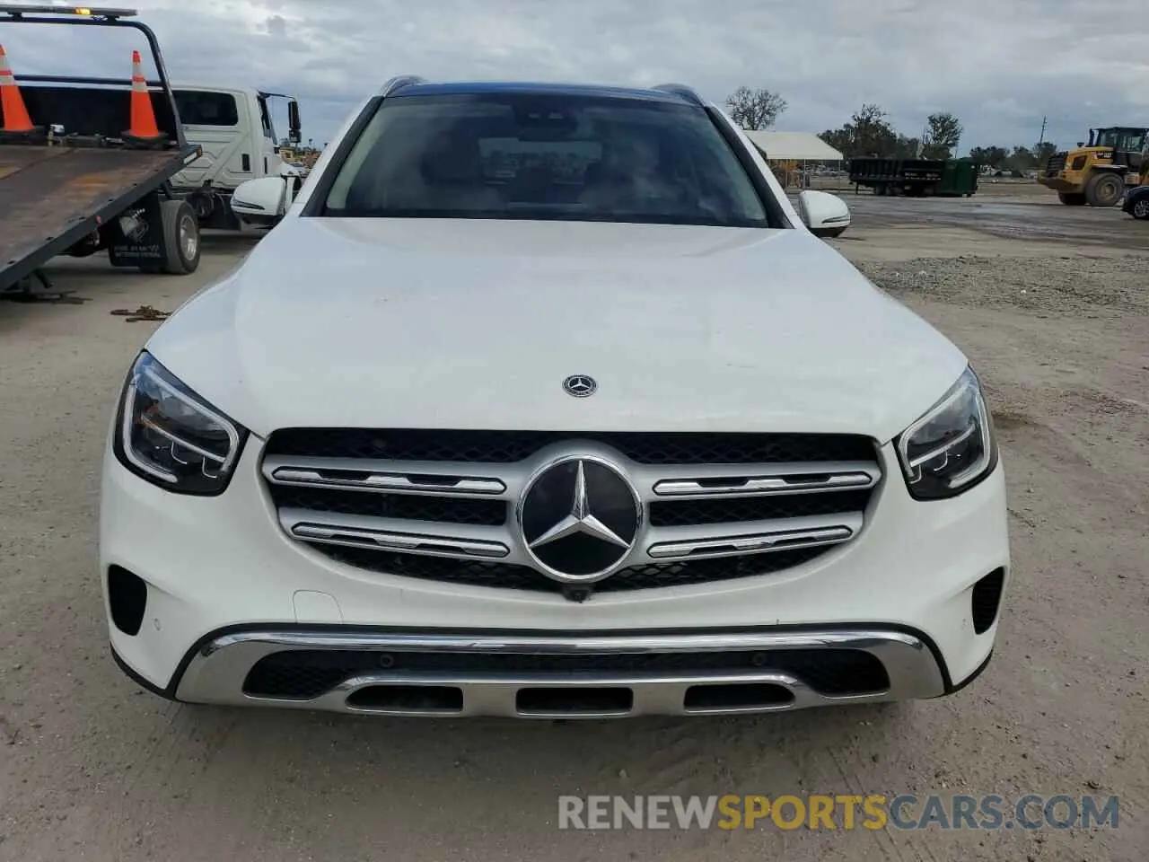 5 fotografías del automóvil dañado W1N0G8DB9NV331233 MERCEDES-BENZ GLC-CLASS 2022