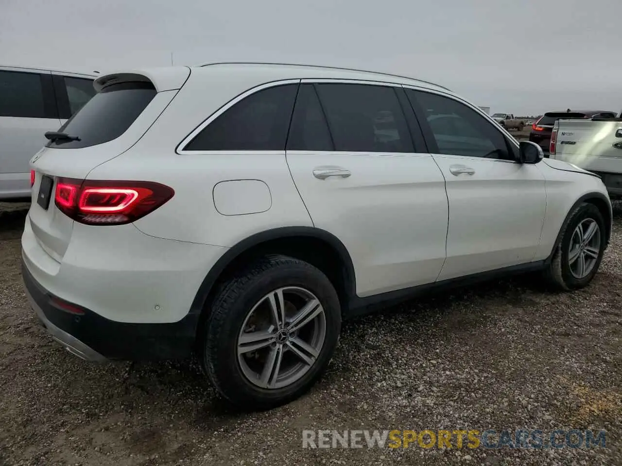 3 fotografías del automóvil dañado W1N0G8DB9NV366323 MERCEDES-BENZ GLC-CLASS 2022