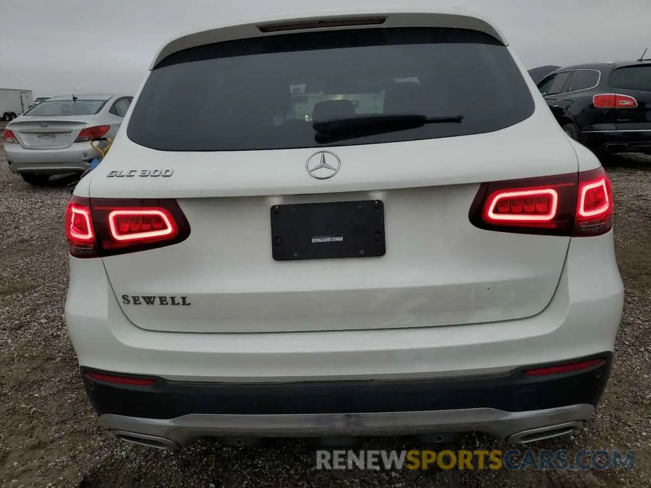 6 fotografías del automóvil dañado W1N0G8DB9NV366323 MERCEDES-BENZ GLC-CLASS 2022