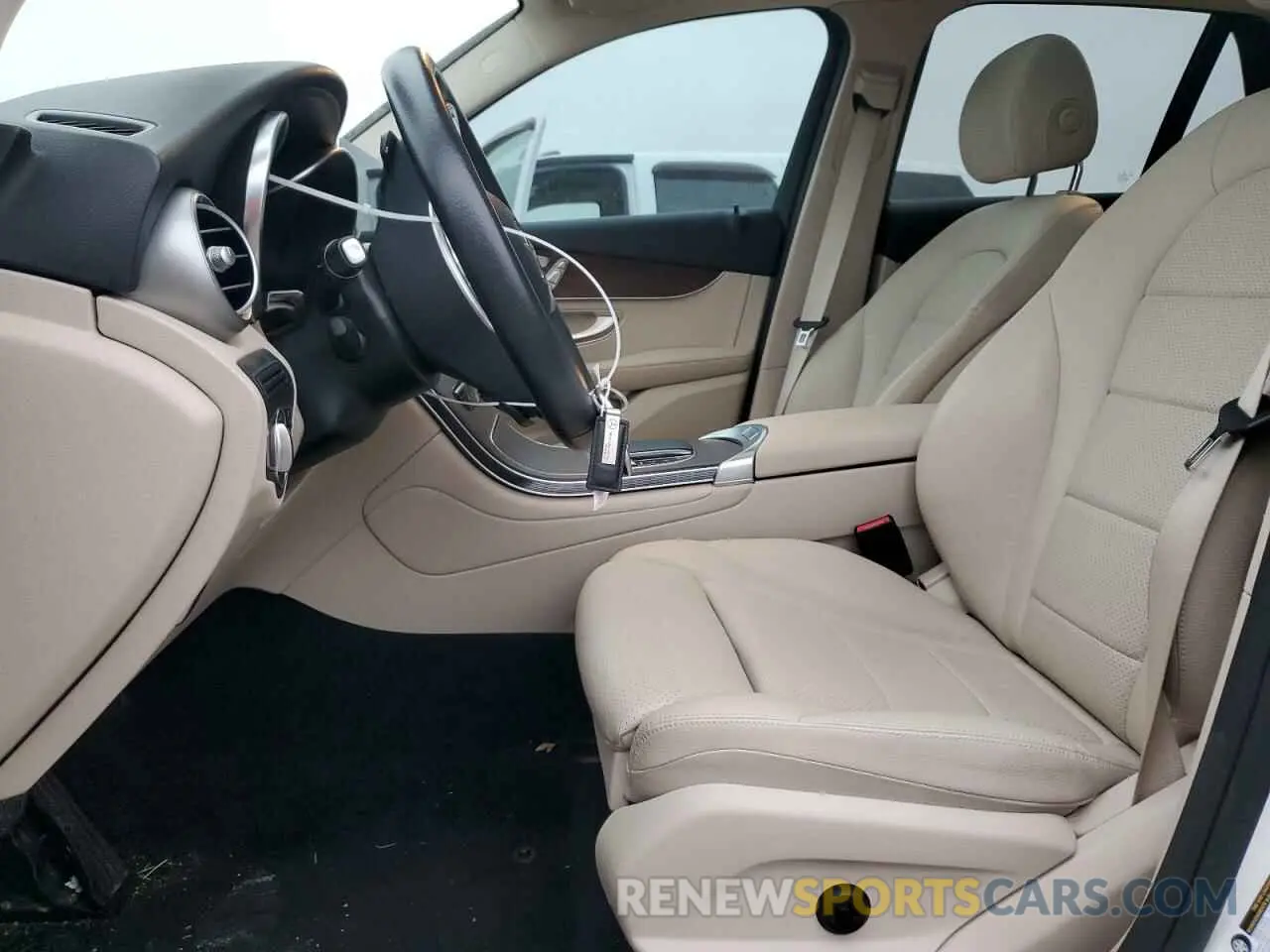 7 fotografías del automóvil dañado W1N0G8DB9NV366323 MERCEDES-BENZ GLC-CLASS 2022