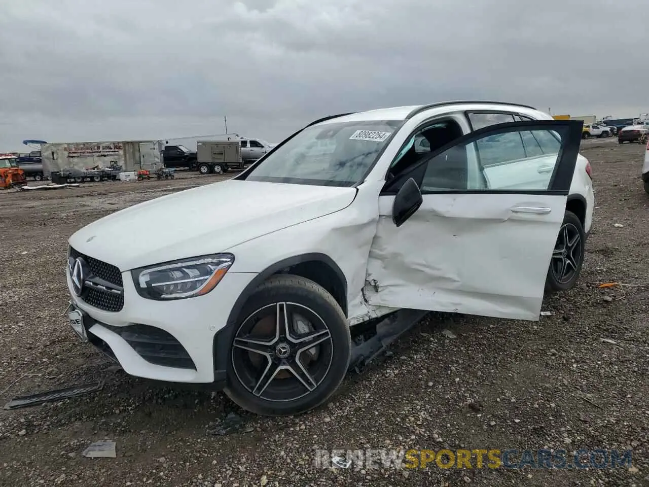 1 fotografías del automóvil dañado W1N0G8DB9NV385499 MERCEDES-BENZ GLC-CLASS 2022