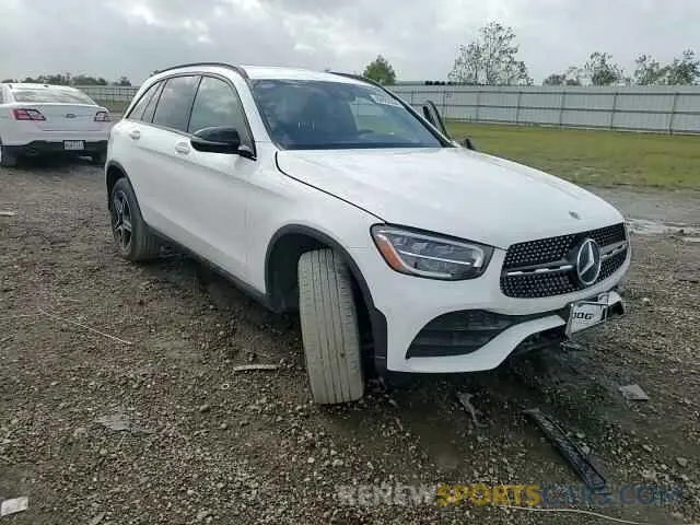 10 fotografías del automóvil dañado W1N0G8DB9NV385499 MERCEDES-BENZ GLC-CLASS 2022