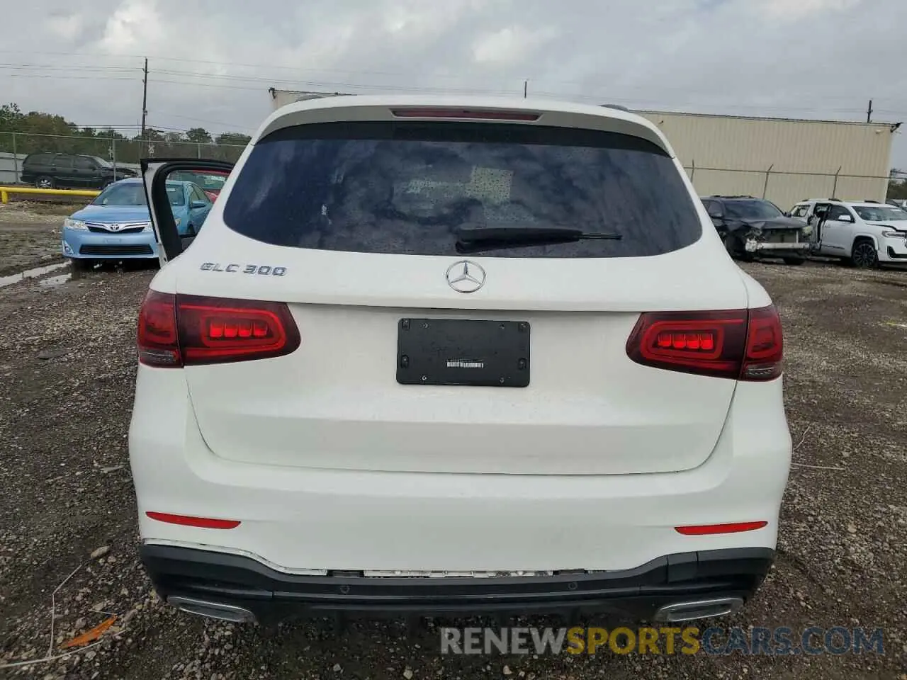 6 fotografías del automóvil dañado W1N0G8DB9NV385499 MERCEDES-BENZ GLC-CLASS 2022